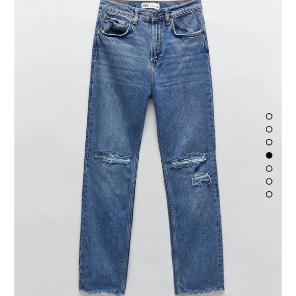 High waist jeans ZARA size 8 - Picture 3 of 7